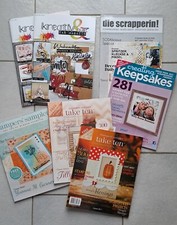 Bastelzeitschriften karten scr gebraucht kaufen  Brockscheid, Mehren, Strotzbüsch