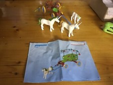 Playmobil einhörner kutsche gebraucht kaufen  Friedeburg