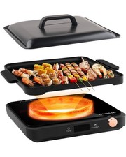 Cooktop de indução portátil ONNASE 1200W queimador único grelha/chapa elétrica comprar usado  Enviando para Brazil