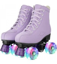 Patins XUDREZ High-top quatro rodas roxo tamanho 36/W tamanho 5. Pads inc.  comprar usado  Enviando para Brazil
