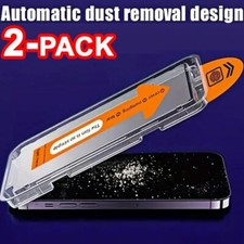 Protetor de tela completo vidro temperado Pro Max para iPhone 17 16 15 14 13 12 comprar usado  Enviando para Brazil