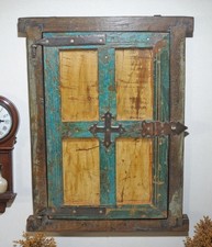 Painel de janela antigo de madeira para decoração de parede com moldura original antigo feito à mão comprar usado  Enviando para Brazil