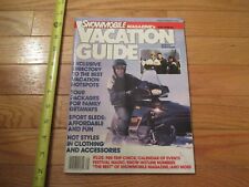 Snowmobile vacation guide d'occasion  Expédié en France