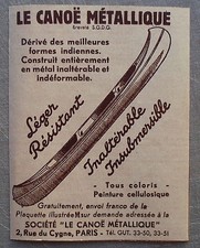 Publicité canoe metallique d'occasion  Beaumont-de-Lomagne