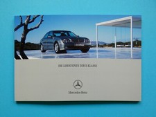 Prospekt katalog mercedes gebraucht kaufen  Augsburg