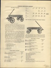 1920s paper wagner for sale  Hilton Head Island