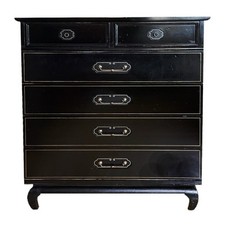 Vintage black lacquer for sale  Los Angeles