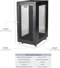 Startech.com post 24u for sale  Englewood