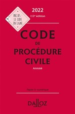 Code procedure civile d'occasion  France