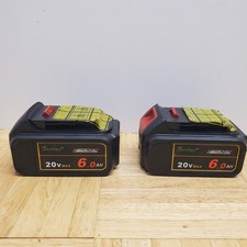 waitley pacote com 2 20V 6.0A bateria de substituição compatível com Dewalt DCB200 DCD comprar usado  Enviando para Brazil