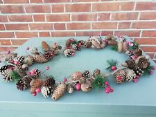 Real pinecone garland for sale  BIGGLESWADE