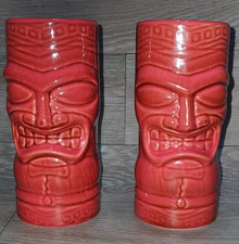 Tiki red mugs for sale  DEWSBURY