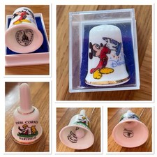 Thimble disney boxed for sale  LANCING