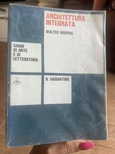 Gropius walter architettura usato  Palermo