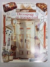 Découpage trompel oeil d'occasion  Joinville