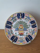 Delft earthenware plate d'occasion  Expédié en Belgium