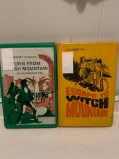 Lot vintage hard cover book return escape to witch mountain Disney Alexander key, usado comprar usado  Enviando para Brazil