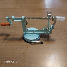 Descascador de maçã Corer de longa duração cromado ferro fundido descascador de maçã cortador de... comprar usado  Enviando para Brazil