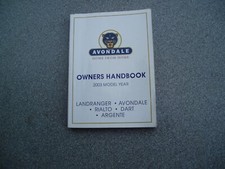 Caravan handbook 2003 for sale  KIDDERMINSTER