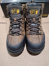 Usado, UsedLikeNew_Cat Calçado Masculino Limiar Biqueira de Aço Impermeável _Marrom Real_Tamanho 10,5 comprar usado  Enviando para Brazil