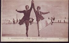 Cpa superbagneres patinage d'occasion  Les Sables-d'Olonne
