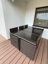 Gartenmöbel set polyrattan gebraucht kaufen  Roth