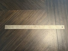 Régua de aço inoxidável vintage Theo Alteneder & Sons Filadélfia 24" de comprimento, usado comprar usado  Enviando para Brazil