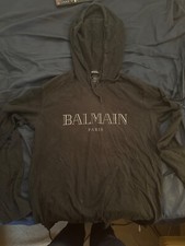 Balmain black hoodie for sale  READING