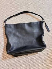 Pebbled leather black for sale  BECKENHAM