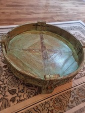 Round wooden coffee for sale  LONDON