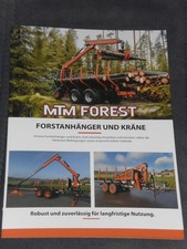 Mtm forest forstanhänger gebraucht kaufen  Bergkirchen