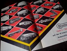 Brochure blumhardt semitrailer usato  Brescia