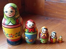 Poupée russe matriochka d'occasion  Saint-Agrève