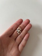 Brilliant perlen anhänger gebraucht kaufen  Kassel