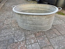 Große zinkwanne pflanzschale gebraucht kaufen  Wittenberge