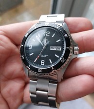 Orient mako black for sale  LONDON