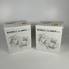 2 pares de braçadeiras olímpicas de 2 polegadas liberação rápida padrão placas de barra amarelas comprar usado  Enviando para Brazil