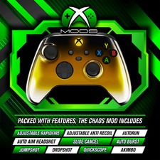 Usado, CONTROLADOR DE FOGO RÁPIDO XBOX ONE SERIES - CHAOS ANTI RECUO MOD - Chrome Gold Fade comprar usado Usado, CONTROLADOR DE FOGO RÁPIDO XBOX ONE SERIES - CHAOS ANTI RECUO MOD - Chrome Gold Fade comprar usado  Enviando para Brazil