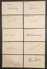 Collection autographed signed for sale  Escondido