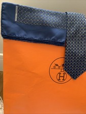 Hermes navy grey for sale  GLOUCESTER