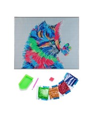 Diamond painting katze gebraucht kaufen  Oyten