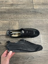 Usado, asics tiger onitsuka couro preto masculino eu46 us11,5 comprar usado  Enviando para Brazil