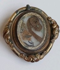 Victorian pinchbeck mourning for sale  SUNDERLAND