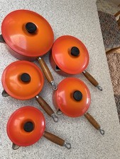 Creuset saucepan set for sale  CHELMSFORD