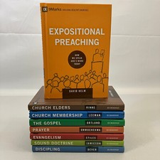9Marks Building Healthy Churches 8 Book Lot Evangelism Sound Doctrine Prayer comprar usado  Enviando para Brazil