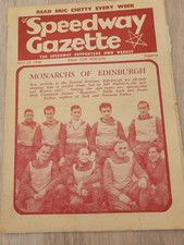 Speedway gazette 24.4. for sale  CHRISTCHURCH
