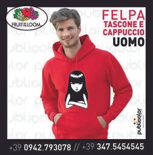 Felpa cappuccio tascone usato  Furci Siculo
