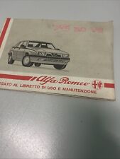 Libretto allegato uso usato  Villavallelonga