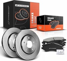 Rotores e pastilhas de freio a disco dianteiros ventilados 11,88 pol (301,8 mm) Chrysler Dodge VW comprar usado  Enviando para Brazil