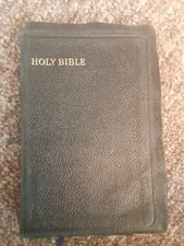 Usado, Holy Bible  King James Version Black Leather 1953 Collins Religion comprar usado  Enviando para Brazil